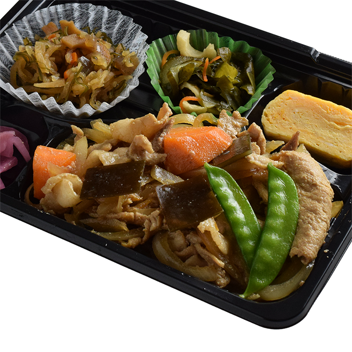 ②-2Web-昆布だしと豚肉の生姜炒め弁当