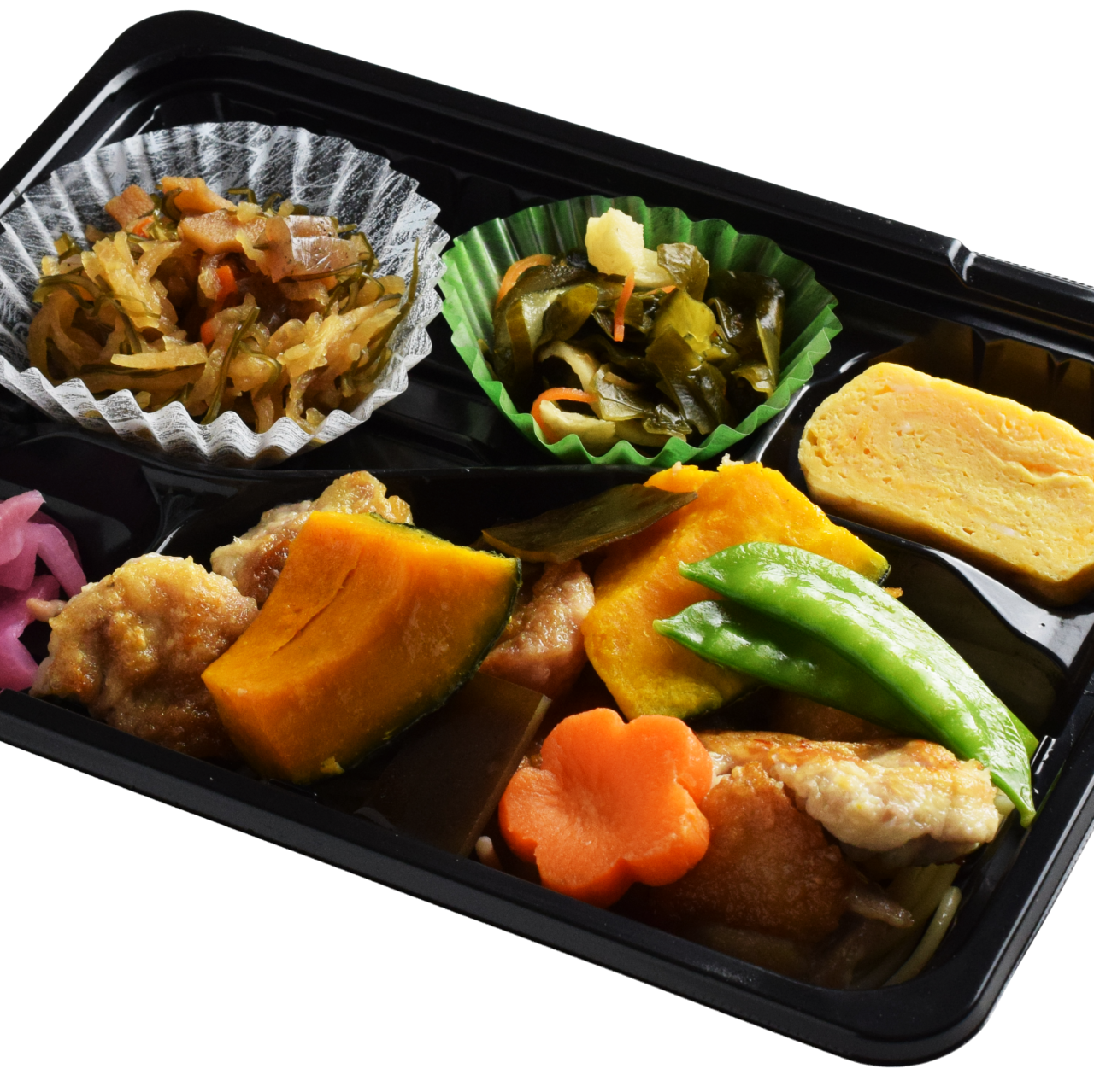 ③-2-昆布だしと鶏肉とかぼちゃの旨煮弁当Web