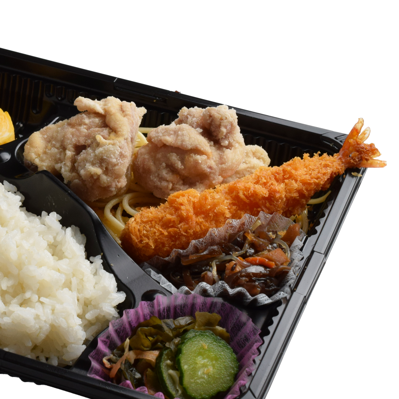 4-13-海老フライとから揚げ弁当